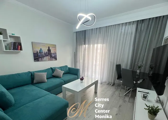 Serres City Center Modern Apartment